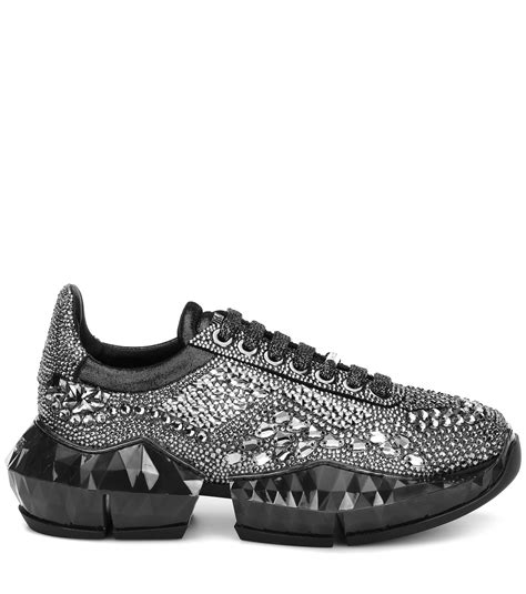 jimmy choo sneakers diamond.